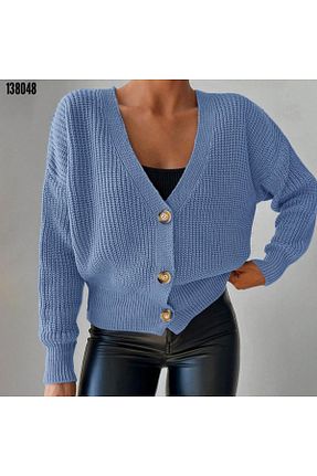 بلوز آبی زنانه ساده Kokosh moda - کد 896812046