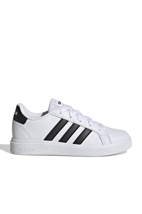 کفش اسنیکر سفید زنانه بند دار adidas - کد 772267815