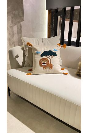 کوسن و روکش کوسن نارنجی پنبه ای Ersperto - کد 896807857