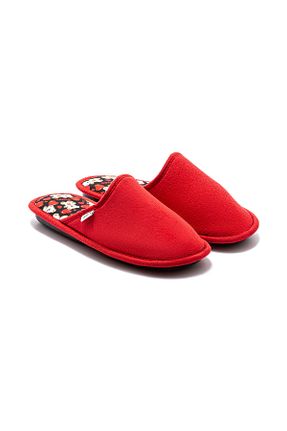 دمپائی خانگی قرمز زنانه پارچه ای Twigy - کد 896808613