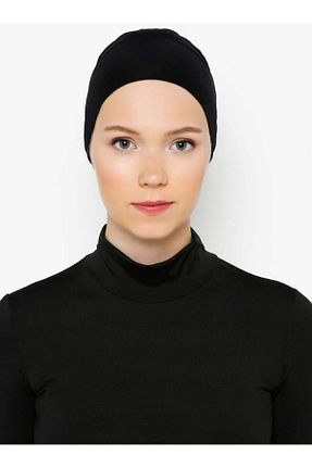 کلاه شنای حجاب مشکی زنانه Tuva Bone - کد 55757097