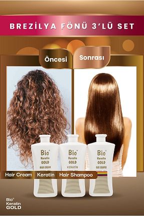ست مراقبت مو Bio Keratin Gold - کد 6194420