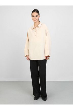 تونیک حجاب زرشکی زنانه بافتنی Refka - کد 897200020