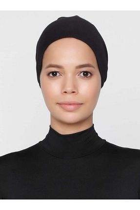 کلاه شنای حجاب مشکی زنانه Tuva Bone - کد 55757122