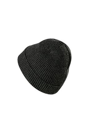کلاه پشمی طوسی زنانه اکریلیک 2AS - کد 896821952