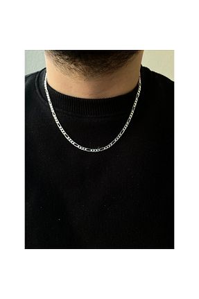 گردنبند نقره طوسی زنانه 925 عیار AS.CO DESIGN - کد 896830268