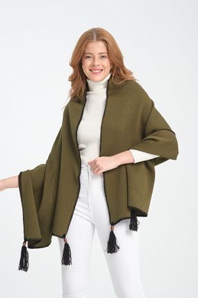 شال خاکی زنانه اکریلیک VEGA MODA - کد 856069998