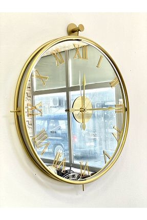 ساعت دیواری طلائی 60 * 58 Mgs - کد 678501552