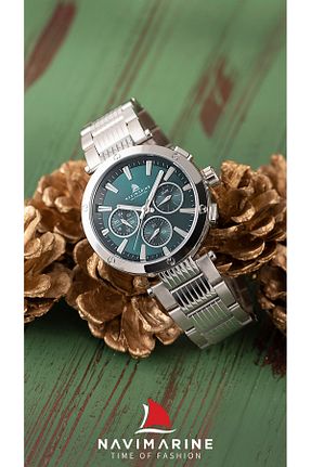 ساعت مچی طوسی مردانه 44 میلی متر Navimarine - کد 895914165