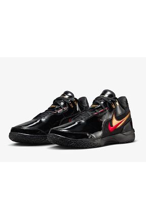 کفش بسکتبال مشکی زنانه چرم مصنوعی Nike - کد 898891152