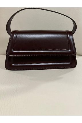 کیف دستی قهوه ای زنانه ابعاد کوچک RumyaCollection - کد 896879529