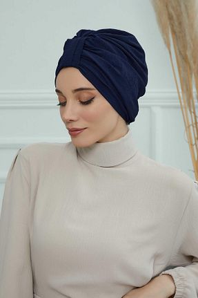 کلاه شنای حجاب سرمه ای زنانه Aisha