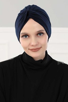 کلاه شنای حجاب سرمه ای زنانه Aisha