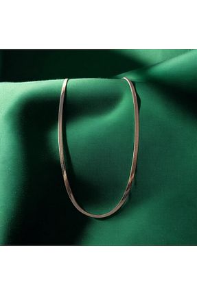 گردنبند جواهر طلائی زنانه استیل ضد زنگ NAS fashion - کد 870510779