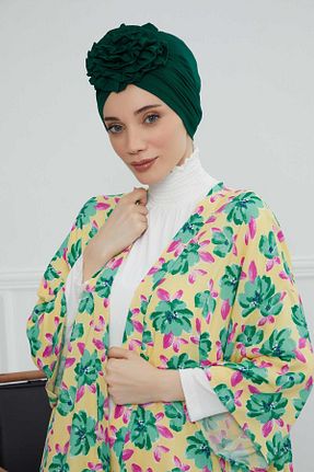 کلاه شنای حجاب سبز زنانه Aisha