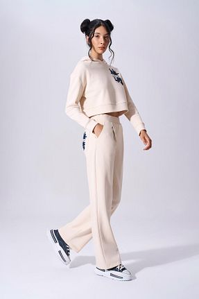 شلوار بژ زنانه پارچه Naar - کد 858606621