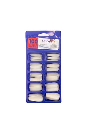 ناخن مصنوعی و اکسسوری سفید Ocean - کد 124625126