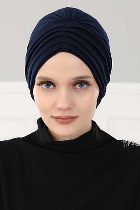 کلاه شنای حجاب سرمه ای زنانه Aisha