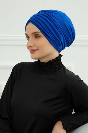 کلاه شنای حجاب سرمه ای زنانه Aisha