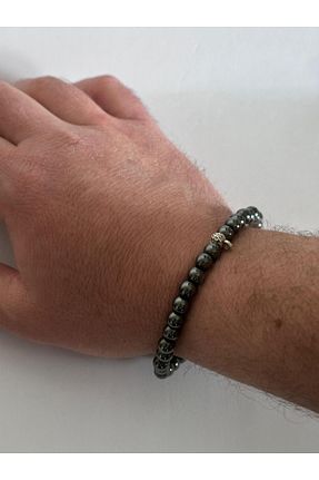 دستبند جواهر طوسی زنانه سنگ طبیعی EgeEceSilvers - کد 896877020