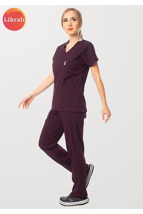 لباس کار بنفش Simirna Üniforma - کد 800014651