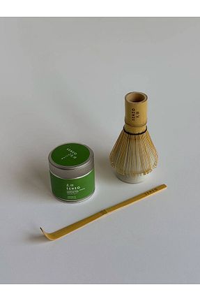 قاشق و چنگال و کارد بژ 1 نفره Senzo Matcha - کد 885439024