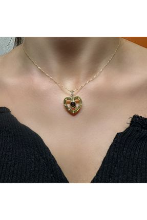 گردنبند نقره طلائی زنانه 925 عیار SILVERFOX - کد 890848083