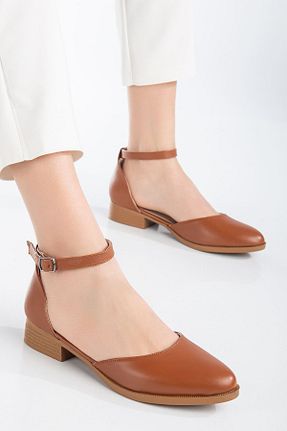 بابت قهوه ای زنانه چرم مصنوعی MaskButik - کد 797888520