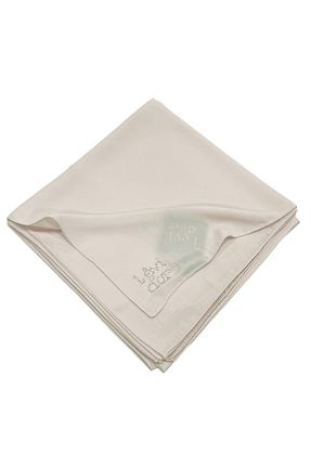 روسری بژ پلی استر Levidor - کد 790782936