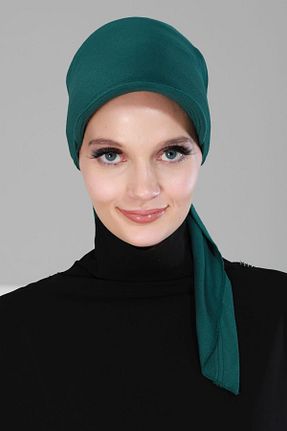 کلاه شنای حجاب سبز زنانه Aisha