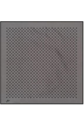 روسری طوسی پلی استر Aker - کد 700193897