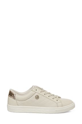 کفش اسنیکر بژ زنانه بند دار U.S. Polo Assn. - کد 896903761