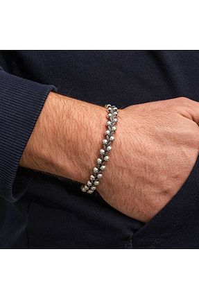 دستبند نقره رنگی زنانه 925 عیار NİDAM BUTİK - کد 936577776