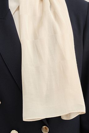 شال طوسی زنانه پنبه ای Armine - کد 892461899