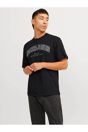 تیشرت اسپرت مشکی مردانه رگولار Jack & Jones - کد 885904293