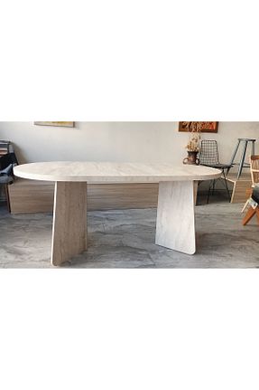 میز ناهار خوری سفید Sabit DOĞUKAN HOME - کد 896915656