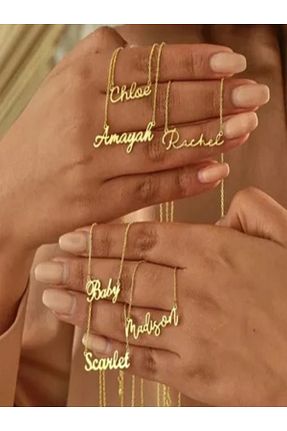 گردنبند نقره سفید زنانه 925 عیار esem gold - کد 896899180
