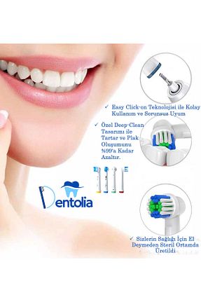 سری یدکی مسواک Dentolia - کد 871631842