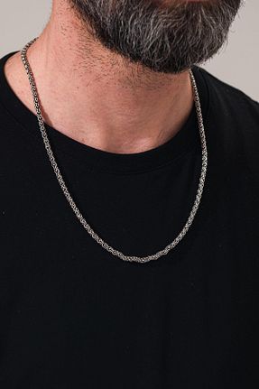 گردنبند نقره مردانه 925 عیار Tmt Silver - کد 896989688