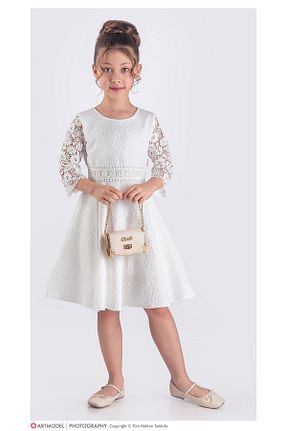 لباس سفید بچه گانه بافتنی Zaziko Kids - کد 897837995