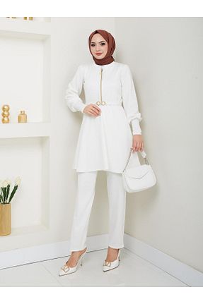 ست بالاتنه و پائین تنه حجاب زنانه Çan Moda Krash - کد 896943664