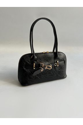 کیف دوشی مشکی زنانه چرم مصنوعی Mia Collection - کد 896979226