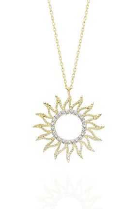 گردنبند نقره طلائی زنانه 925 عیار Parmas Design - کد 467690341