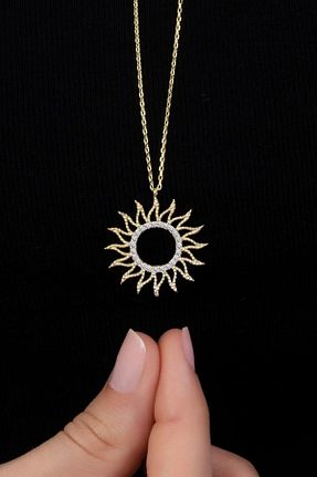 گردنبند نقره طلائی زنانه 925 عیار Parmas Design - کد 467690341