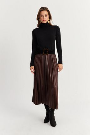دامن سرمه ای زنانه الاستین Cool & Modest - کد 881729171