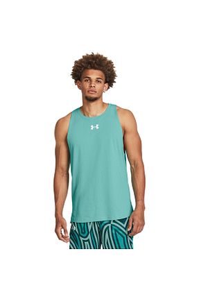 رکابی اسپرت فیروزه ای مردانه پنبه ای Under Armour - کد 795278766