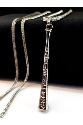 گردنبند جواهر زنانه روکش نقره Dukkanka - کد 134135832