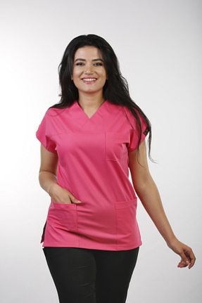 لباس ایمنی کار صورتی Flex - کد 135030292