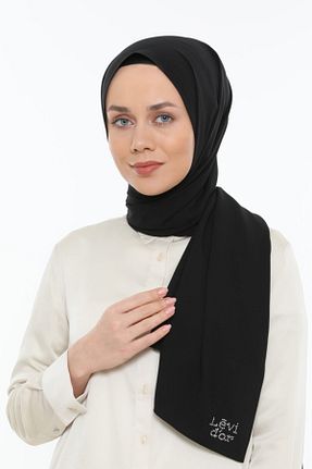شال مشکی زنانه Medine İpeği Levidor - کد 87992225