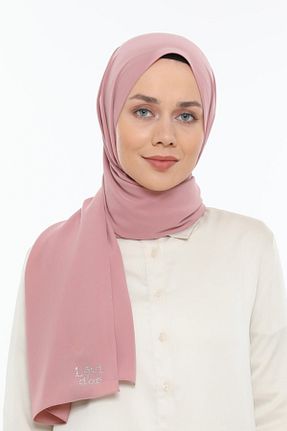 شال صورتی زنانه Medine İpeği Levidor - کد 135971059
